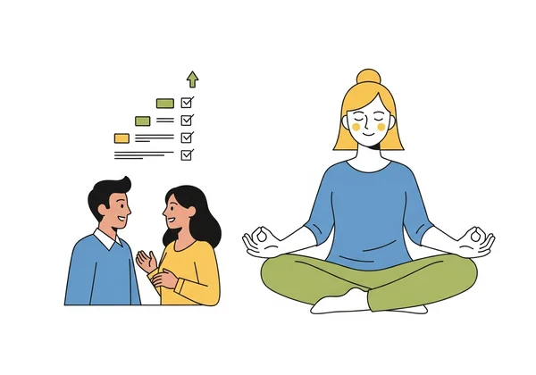 Visual metaphor for building emotional resilience