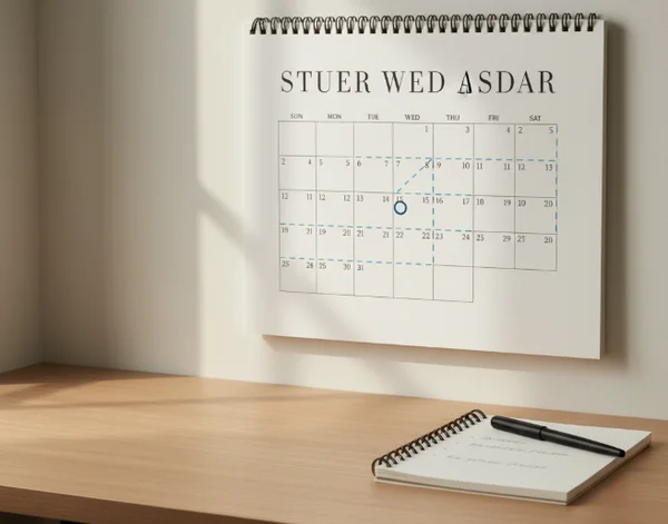 Gentle calendar reflection