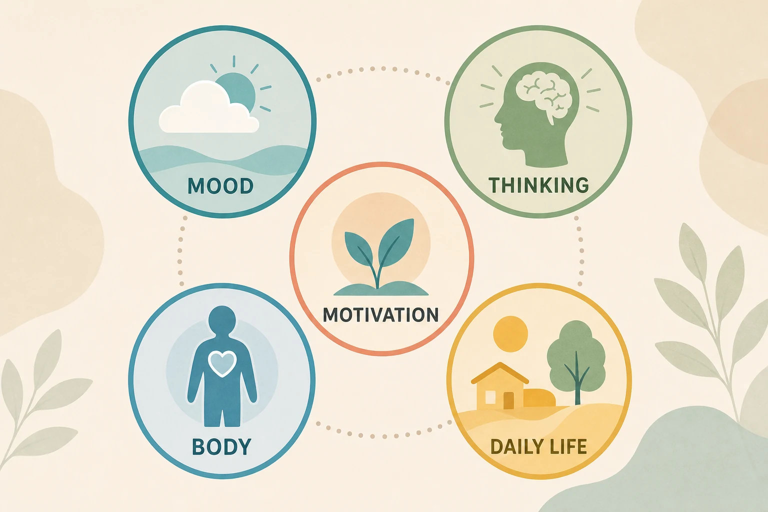 Depression symptom clusters