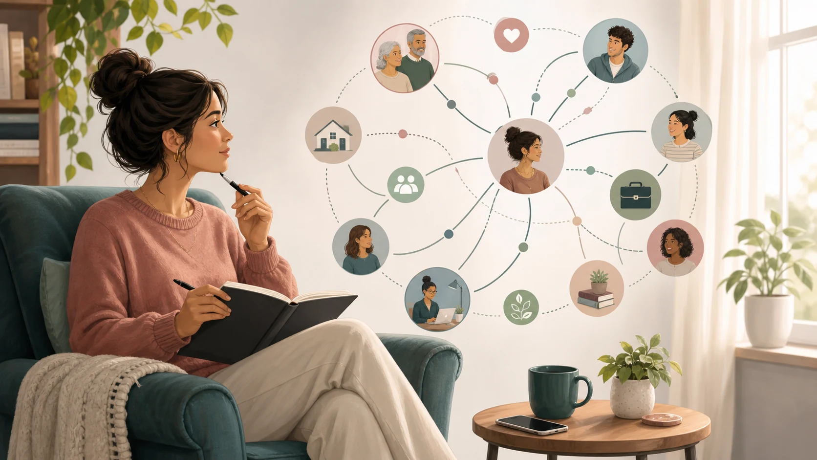 Life stress and support network