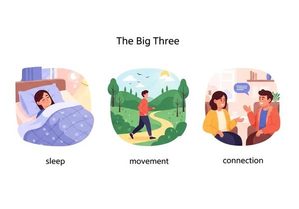 Person practicing daily habits for emotional well-being